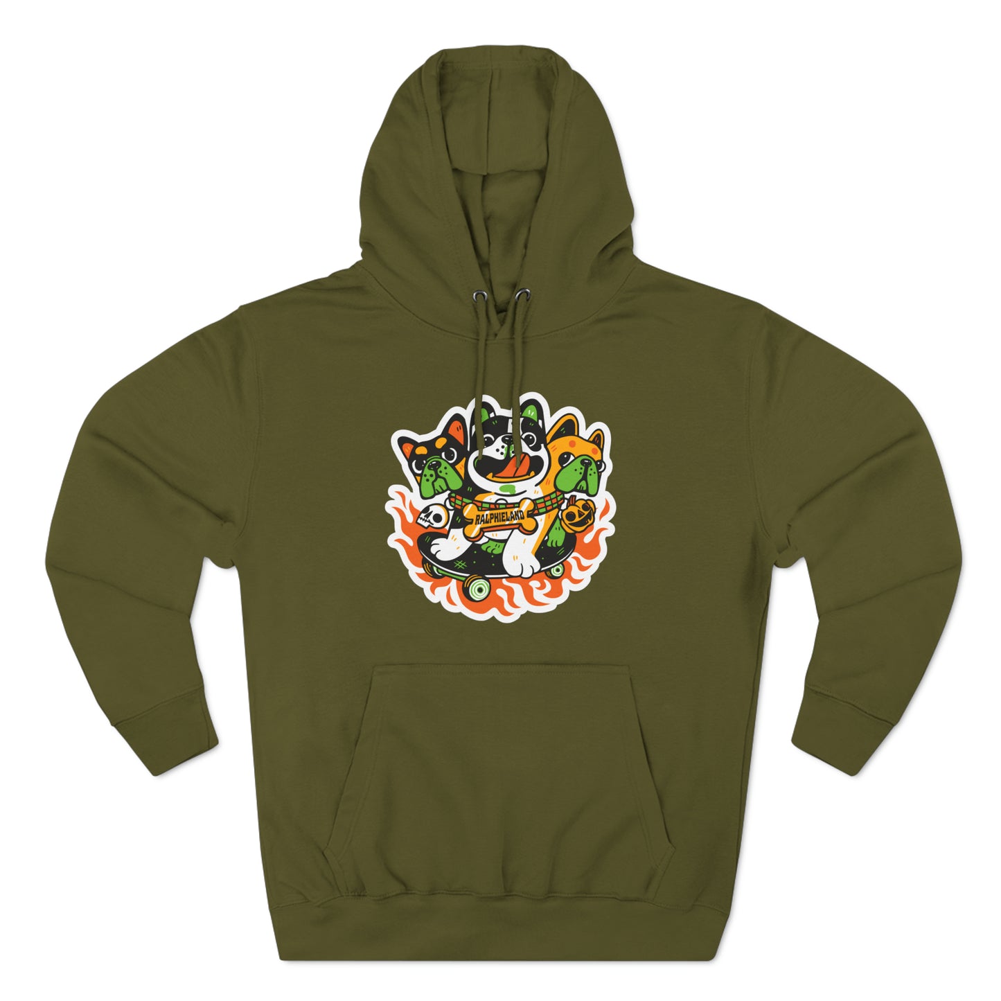 Cerberus Ralphie Hoodie (Monster Green)