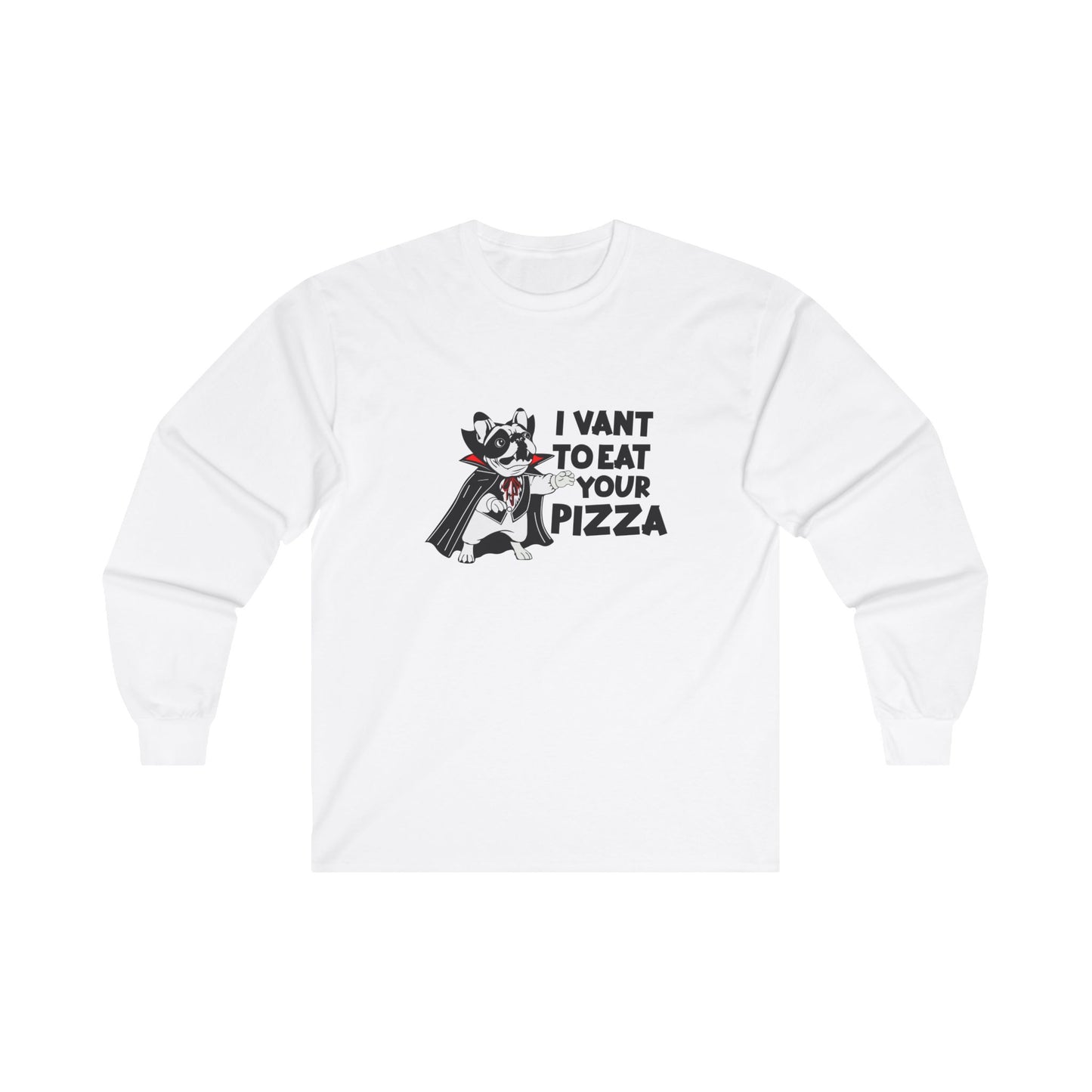 Phantom of the Pizza Long Sleeve Tee