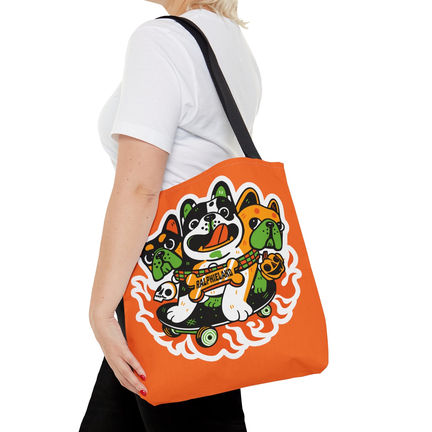 Cerberus Ralphie Tote Bag (Pumpkin)