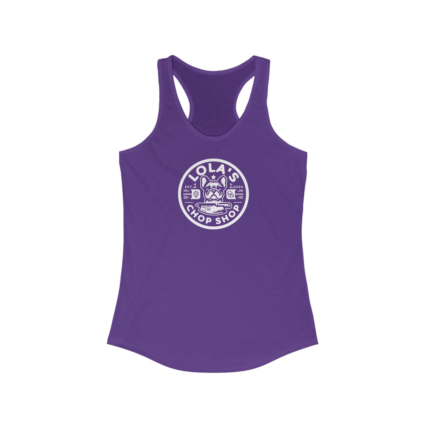 Lola's Chop Shop Racerback Tank