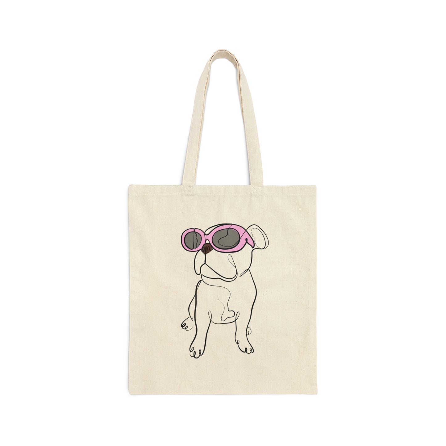 Cookie Wears Prada Cotton Canvas Tote Bag