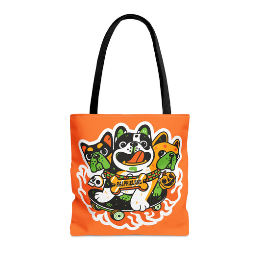 Cerberus Ralphie Tote Bag (Pumpkin)