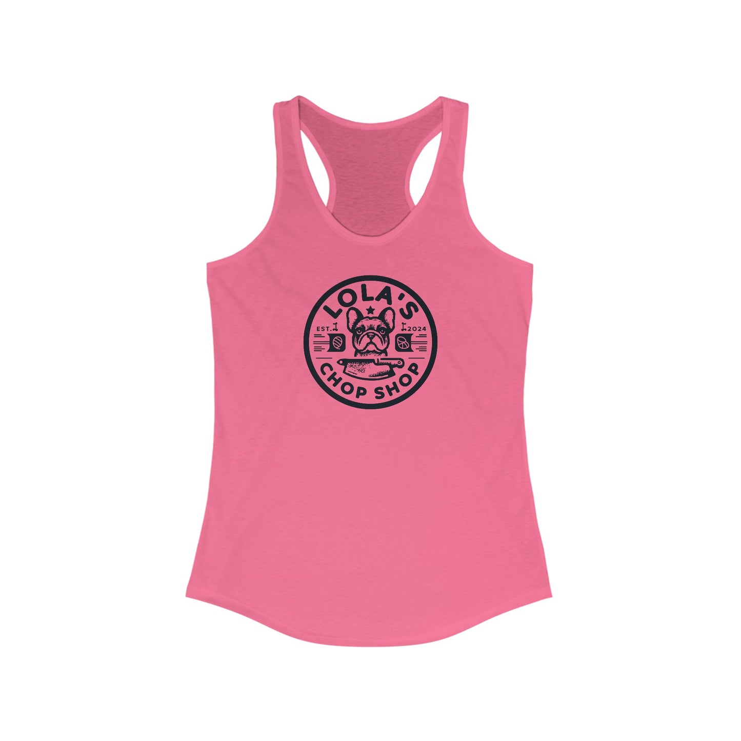 Lola's Chop Shop Racerback Tank