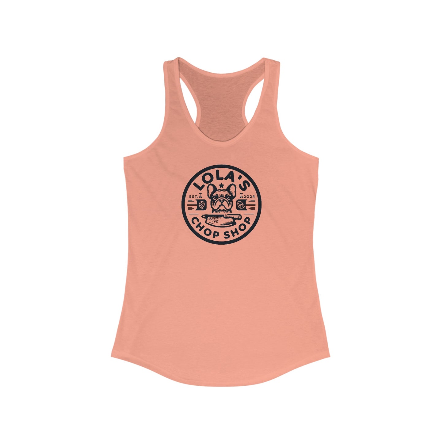 Lola's Chop Shop Racerback Tank