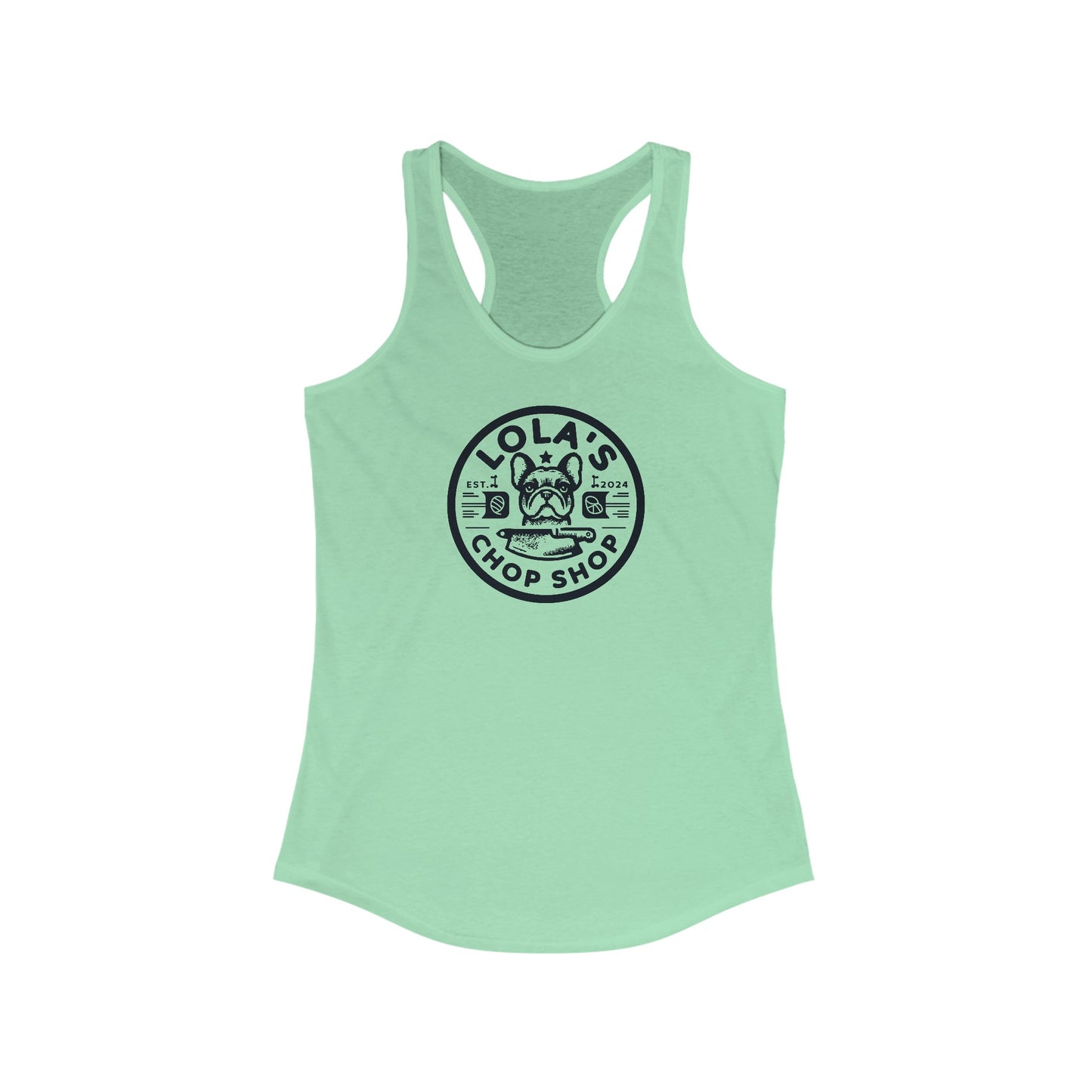 Lola's Chop Shop Racerback Tank