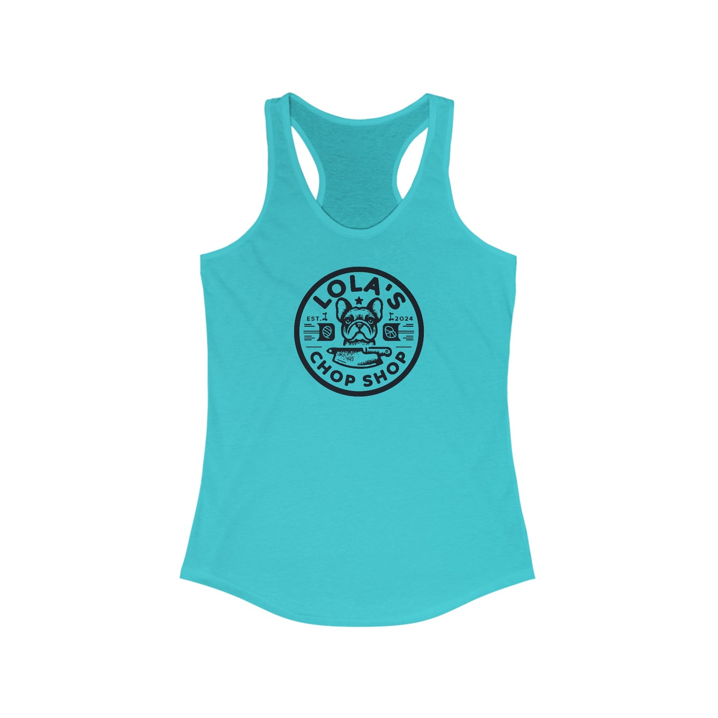 Lola's Chop Shop Racerback Tank