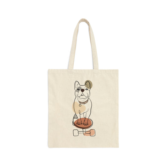 Sk8er Boi Cotton Canvas Tote Bag